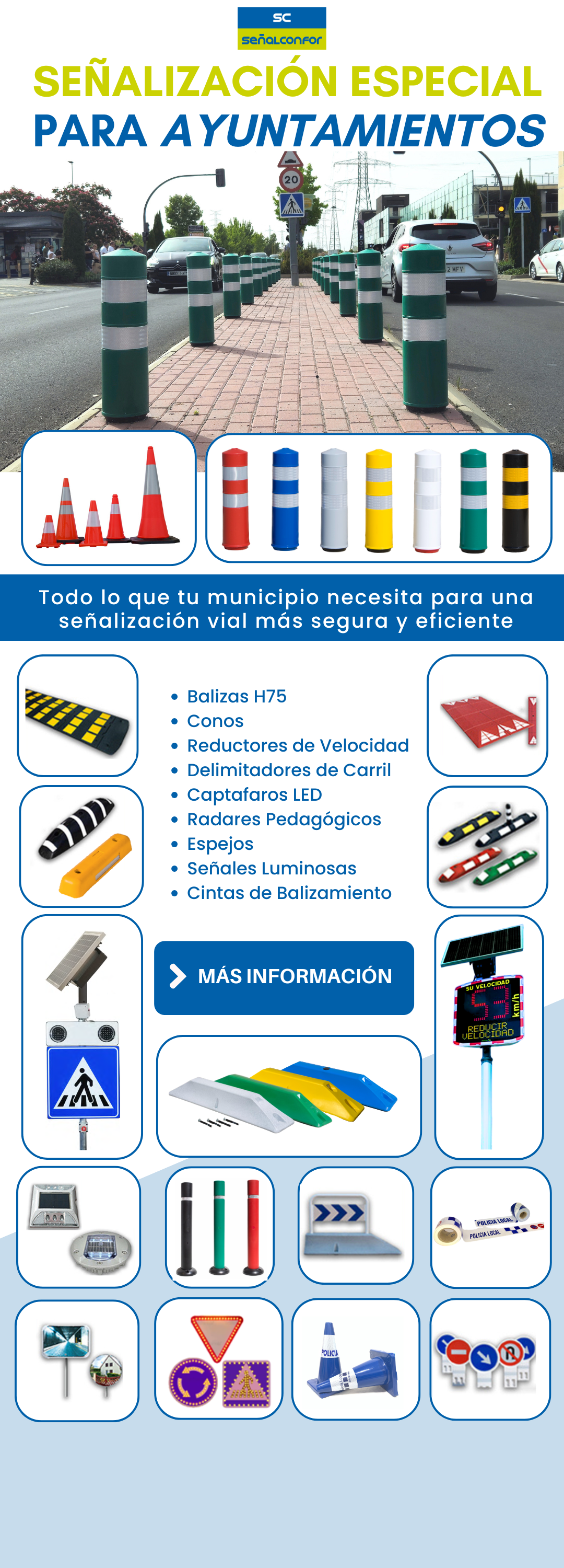 SENALCONFOR.COM - SEÑALIZACIÓN VIAL AYUNTAMIENTOS